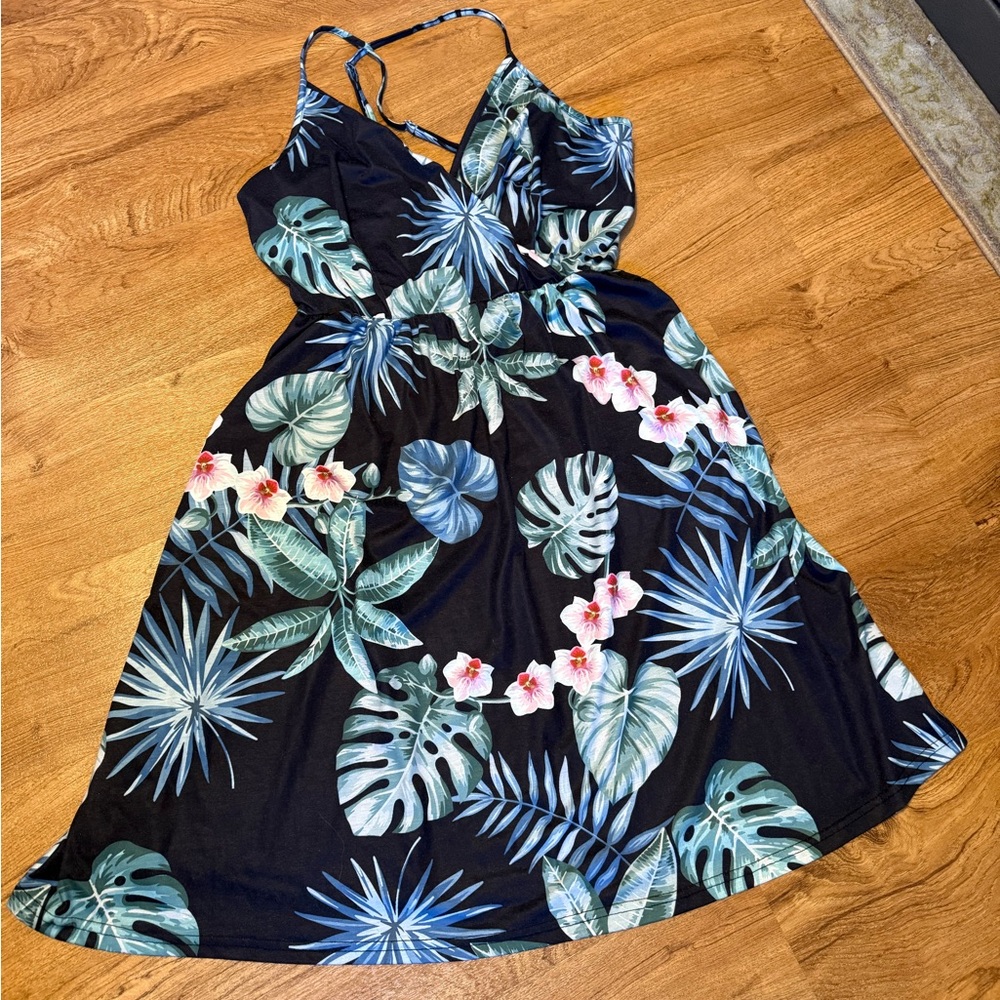 SHEIN flowy dress with pockets